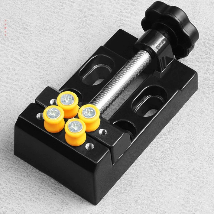 Настольные тиски из алюминиевого сплава Мини DIY бытовые плоскогубцы десять тысяч плоскогубцев мини маленькие настольные тиски плоские плоскогубцы