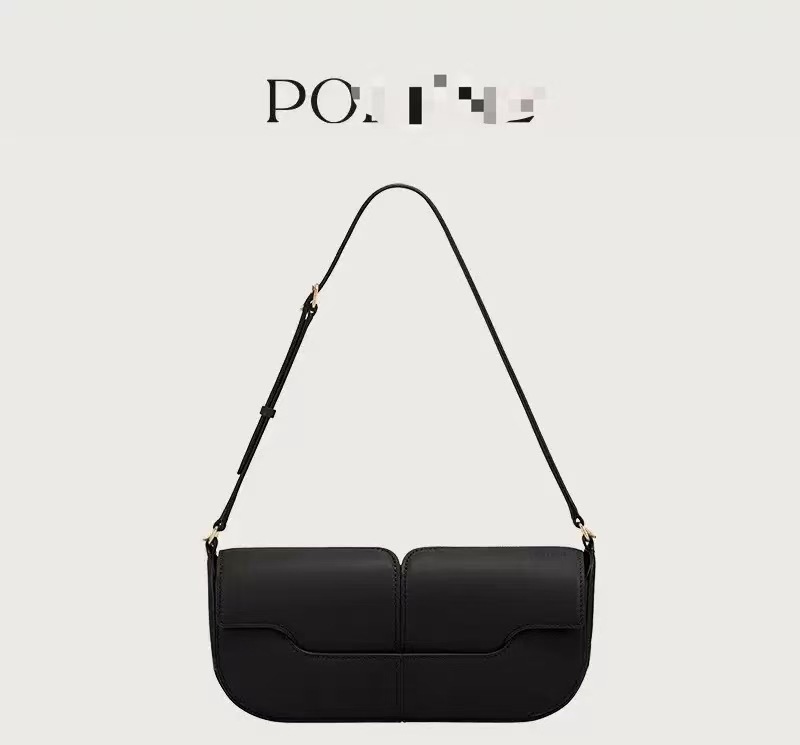 Best-Selling Women's Light Luxury Baguette Bag Osmo Niche Designer Leather Retro Smooth Handbag Shoulder Crossbody Bag - Thumbnail 6
