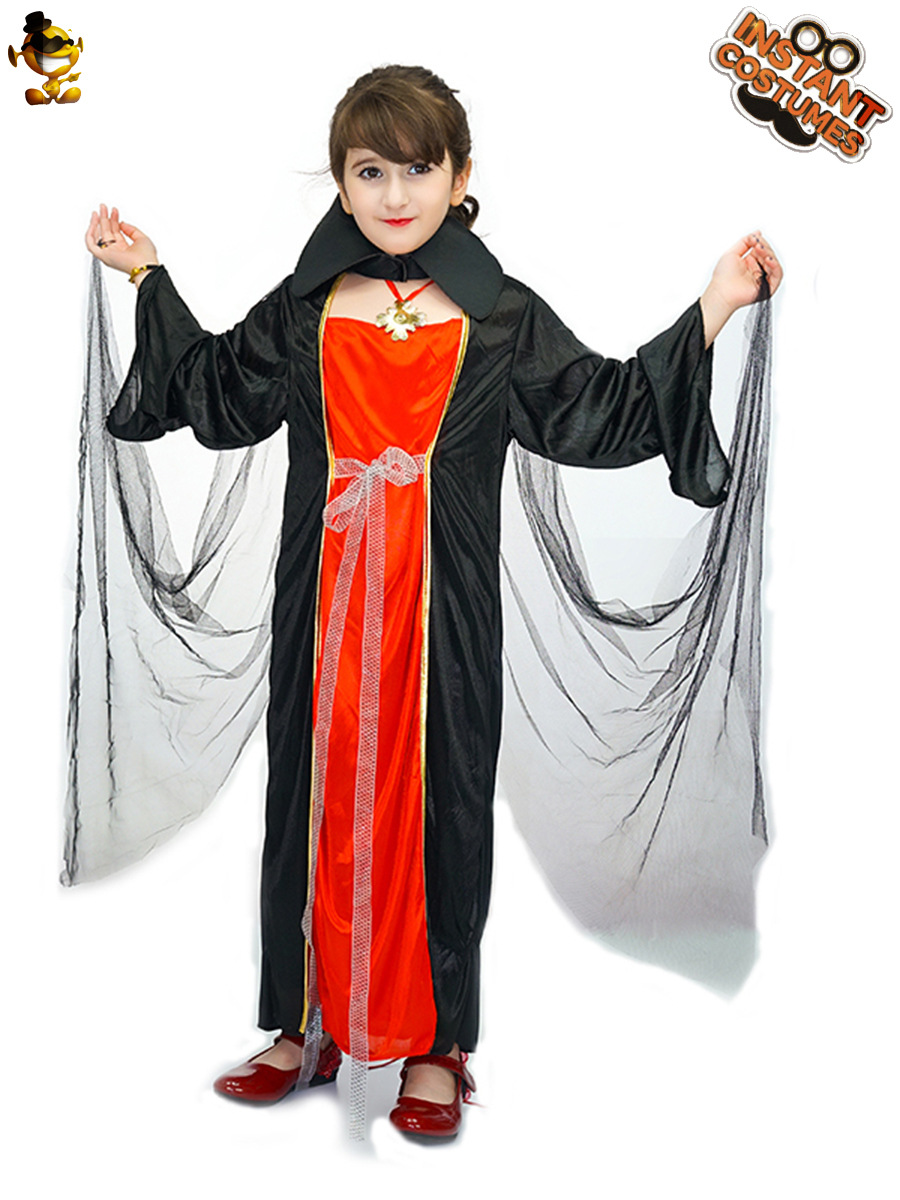Halloween niña niños Castillo vampiro princesa Cosplay partido traje