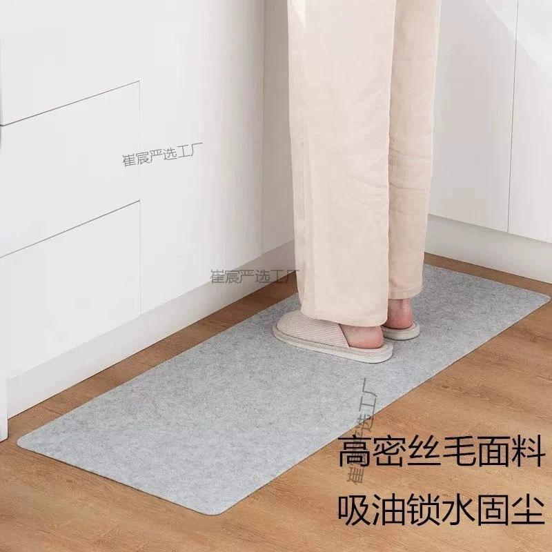 Y кухонный одноразовый напольный коврик, бытовой нескользящий дверной коврик 60*90 см, маслопоглощающий коврик для ног, впитывающий дверной коврик для ванной комнаты L