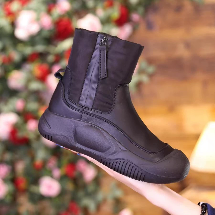 Warm non-slip low boots platform, 2025 years