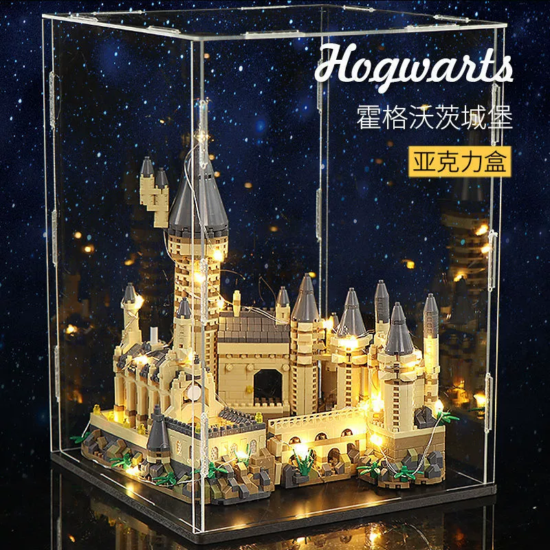 Toy (Lego) Magic Castle School Constructor, High-Difficulty Modular Kits, 3,888–9,888 pcs