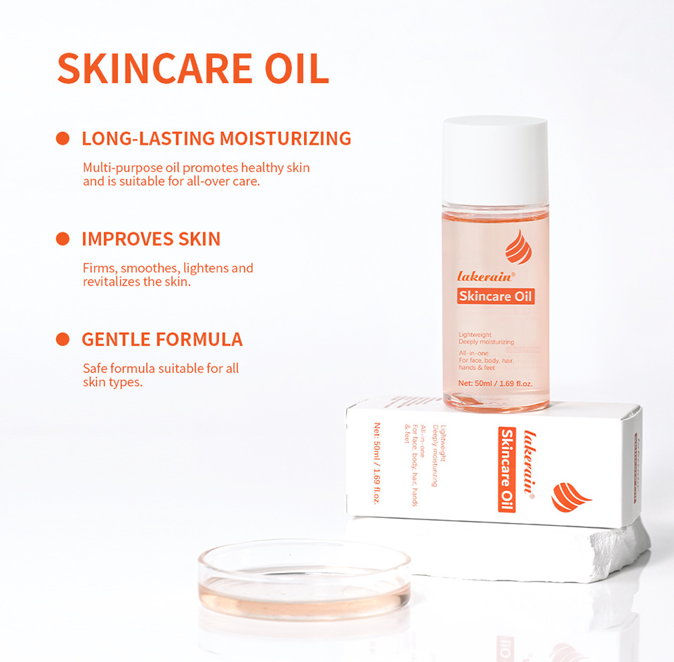 lakerain skin care Oil is an essential oil for skin, face and body care Item Picture