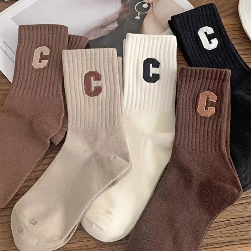 Autumn and winter socks men's mid-length socks trendy all-match basketball sports deodorant men's socks factory wholesale Autumn and winter socks men's mid-length socks trendy all-match basketball sports deodorant men's socks factory wholesale