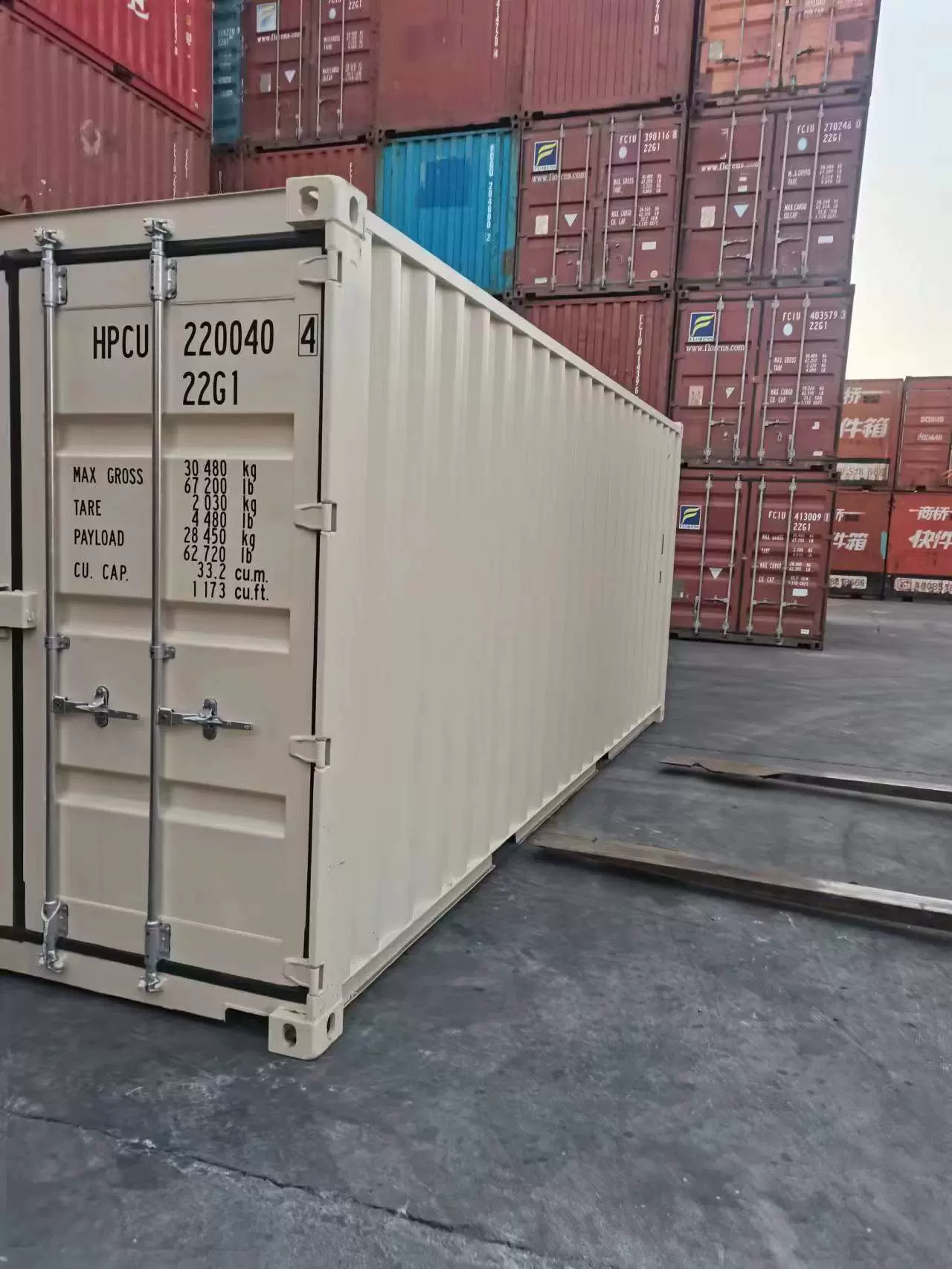 二手集装箱20英尺外贸小箱货柜打包租赁维修保养散装集装箱租赁