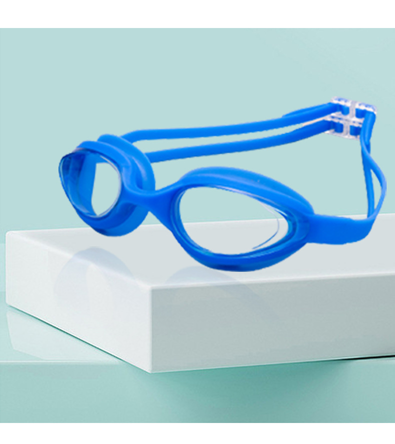 Silicone adult high-definition equipment 2023 new waterproof and anti fog swimming goggles_voghion.com