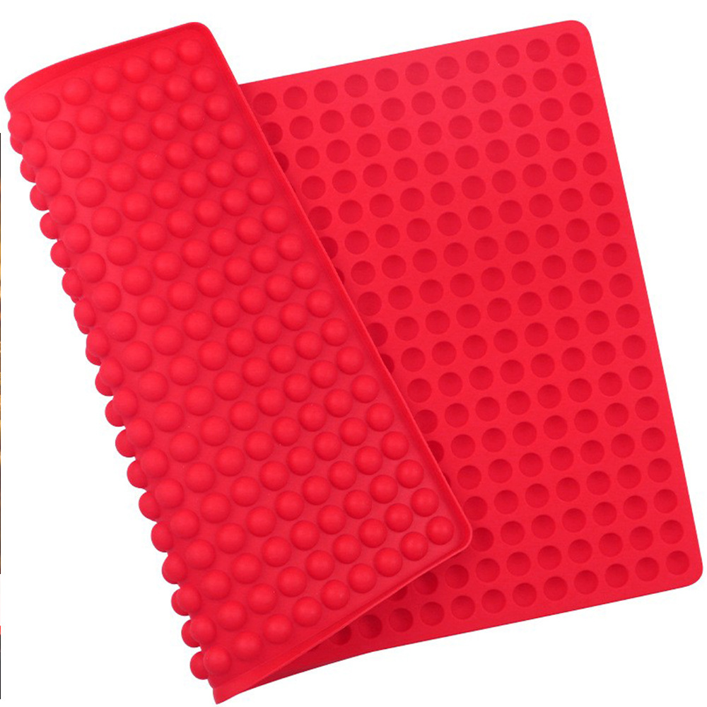 Silicone 468 cojín de agujeros redondos 557 chocolate horneado pasteles galletas muffins molde de pasteles postres herramientas de cocina