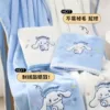 Blue bath towel, hair towel