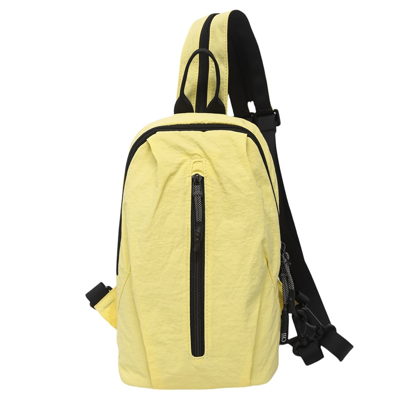 Nuevo estilo pequeño y fresco bolso de mensajero de pareja para hombres y mujeres, mochila de moda simple, mochila de ocio al aire libre de ciclismo multifuncional