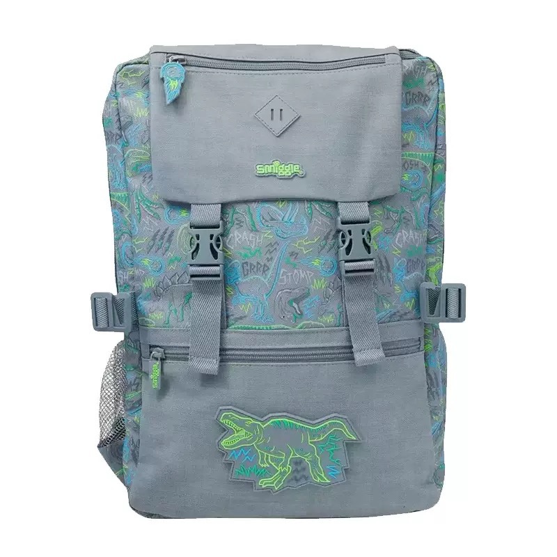 Australia smiggle mochila escolar estudiante serie dinosaurio mochila para niños bolso de ocio al aire libre mochila caja de bolígrafos taza de agua