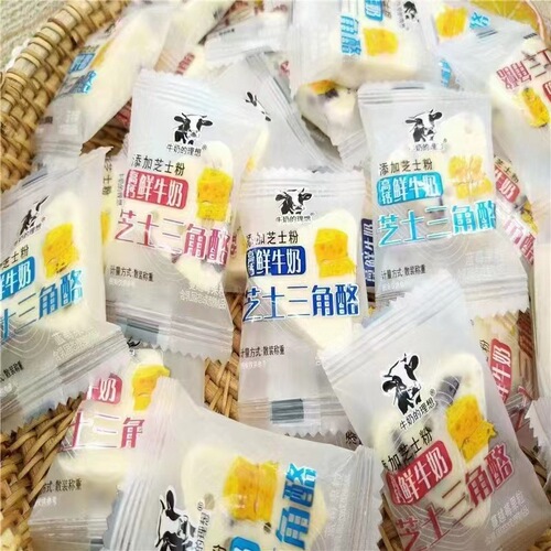 The ideal milk bar for milk, probiotic fermented milk bar, Inner Mongolia dry milk mussels, bulk children's snack milk bar