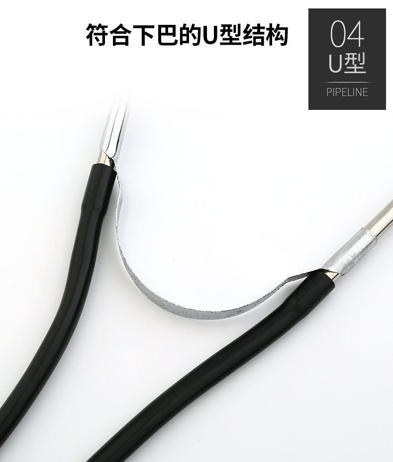 Car engine stethoscope for diagnosing abnormal noise in cylinders and pulleys without disassembly, diagnostic tool for car maintenance and repair