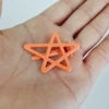 4CM orange 1 piece