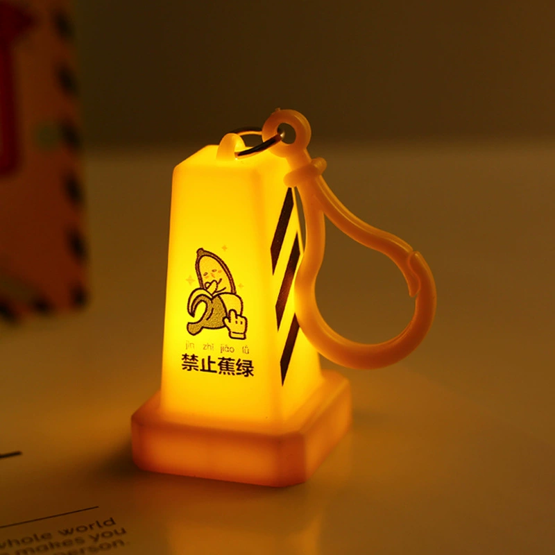 Cartoon small night light, cute handheld creative decorations, LED pendant