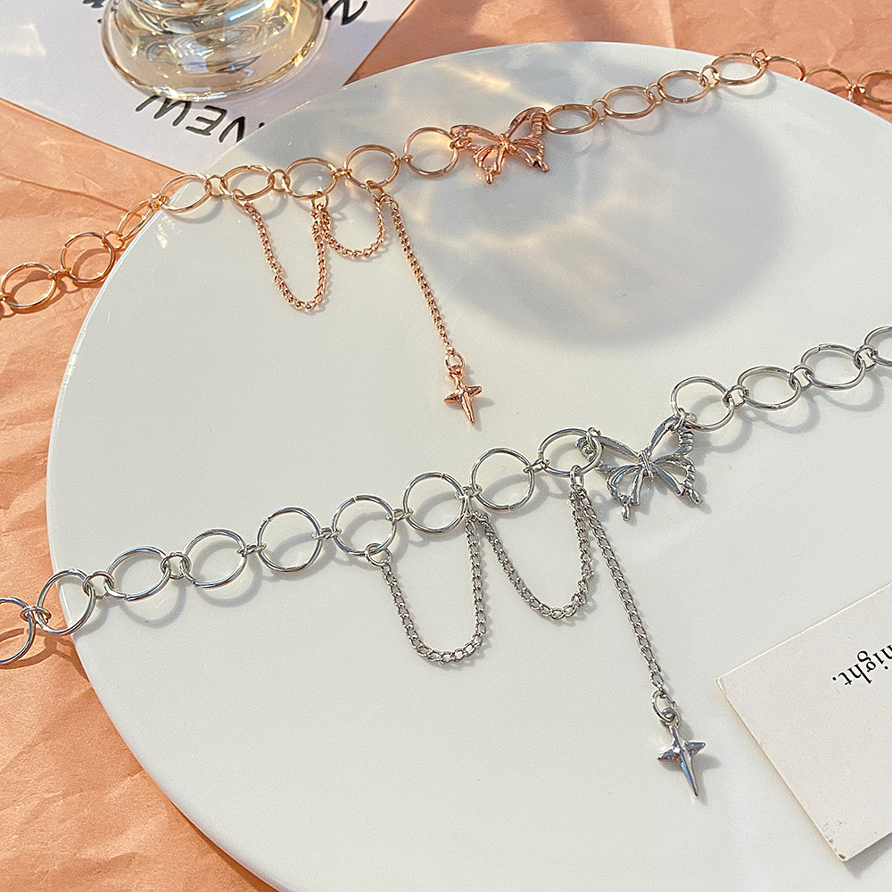 Fashion Butterfly Alloy Plating Womenu0027S Necklace 1 Piece