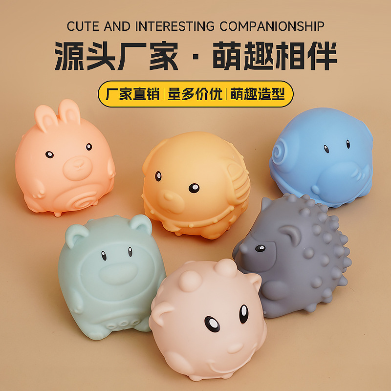 Juguetes de pellizco de pellizco para niños juguetes de baño divertidos juguetes de animales lindos juguetes de agua juguetes de baño