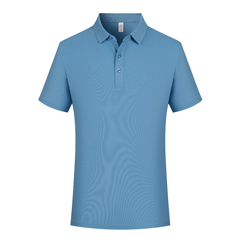 7A antibacteriano solona fría goma de compresión de verano de manga corta polo de hombre ropa de trabajo polo logotipo personalizado