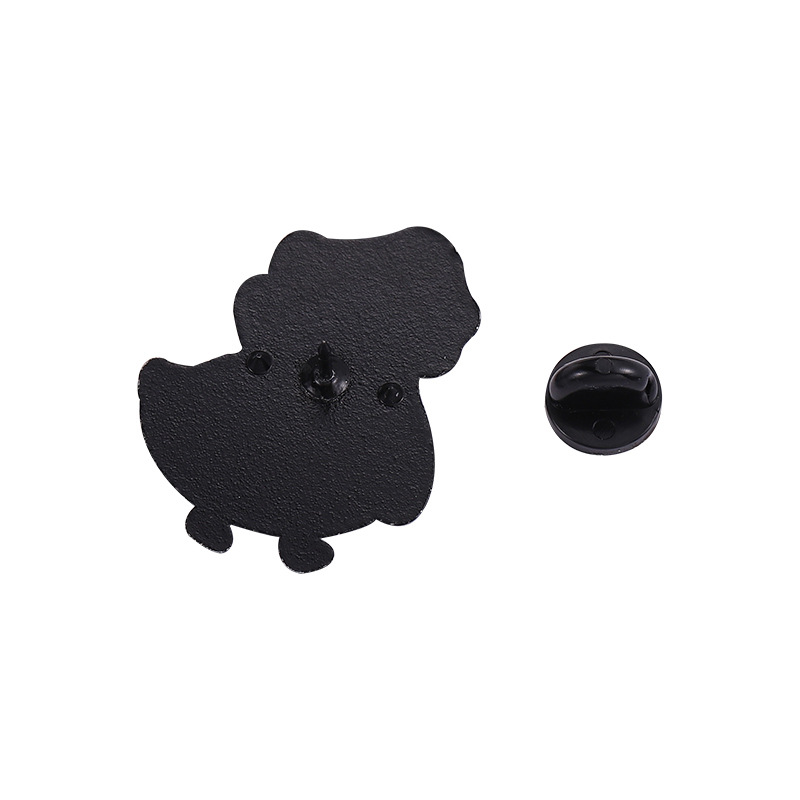 8g Weight Cute Pin Duck Alloy Stoving Varnish Unisex Brooches