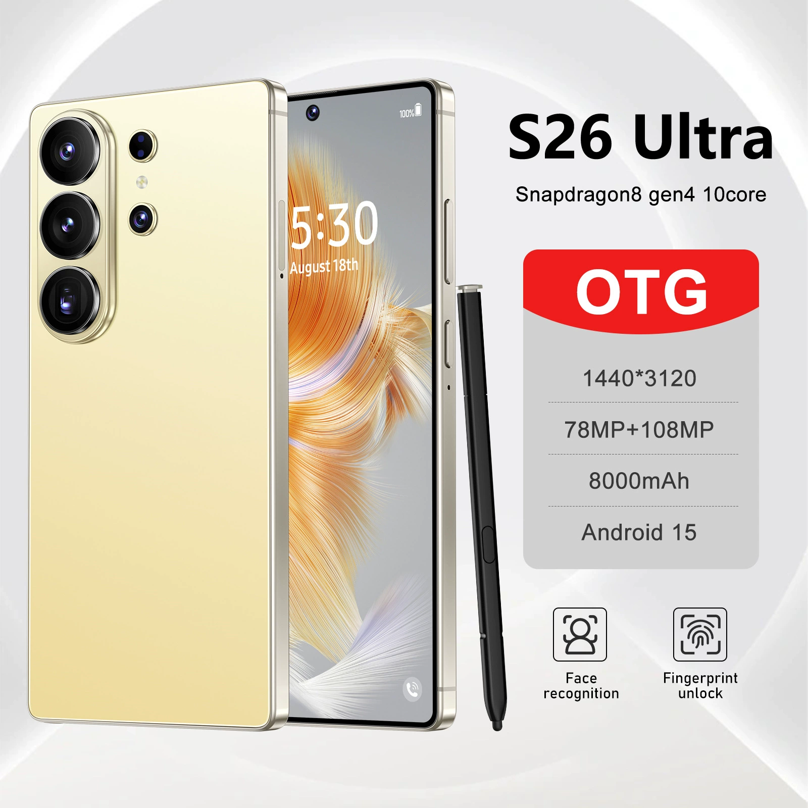 Смартфон Elite S25, 256G, 4G, широкоформатный экран 3″