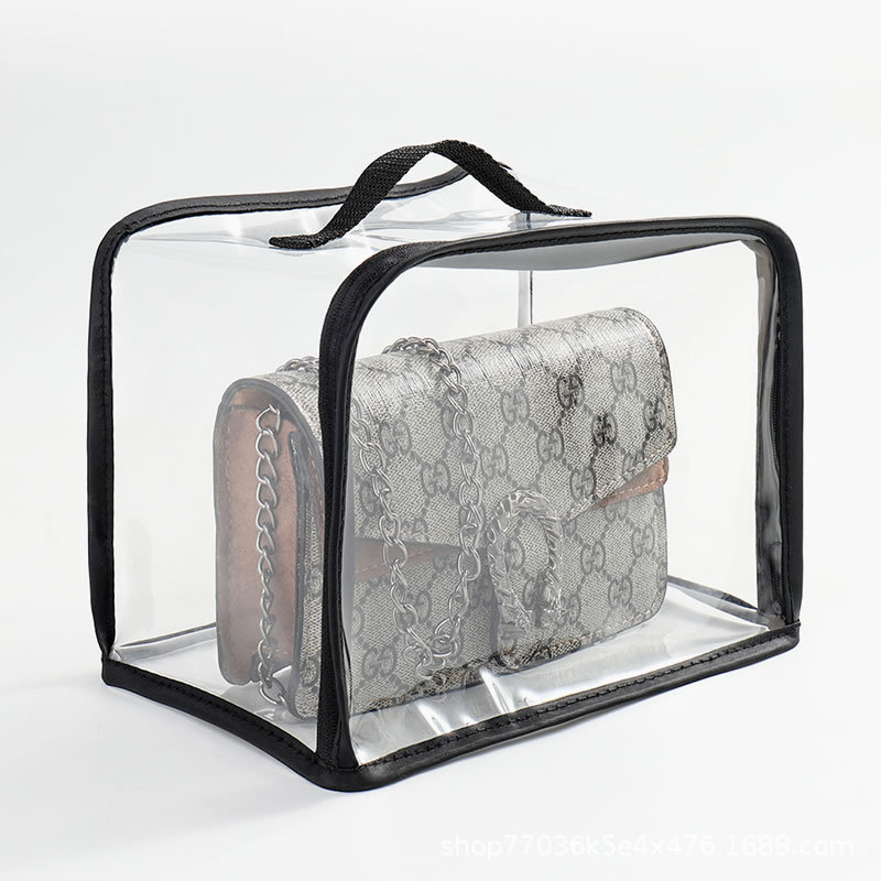 Thickened Transparent Bag Storage Bag Moisture-proof Portable Pollution-free Bag Protection Bag Multifunctional Storage and Finishing Bag