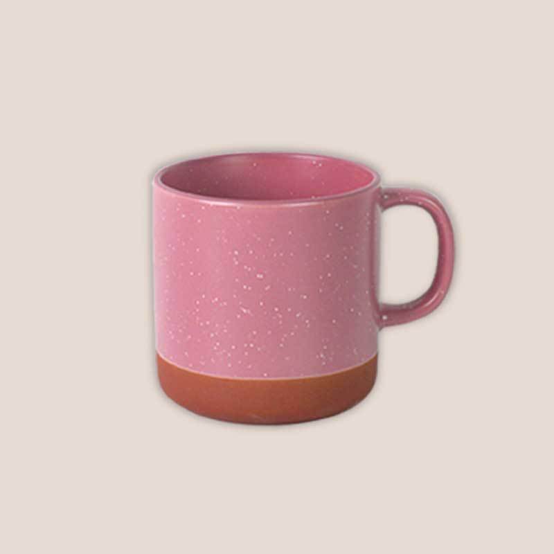 高颜值马克杯家用陶瓷杯子双拼色釉星点咖啡杯广告礼品杯印制logo|undefined