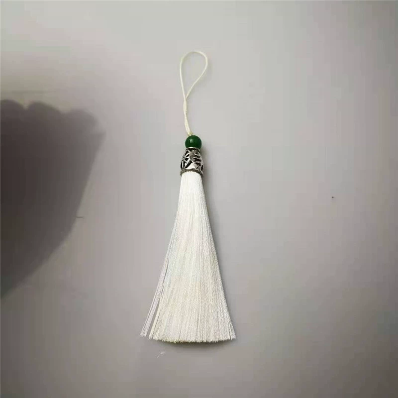 Metal bag with tassels, decorations, accessory, accessories, 8 cm