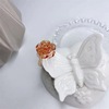 Three dimensional resin, ring, handmade, new collection, flowered, roses