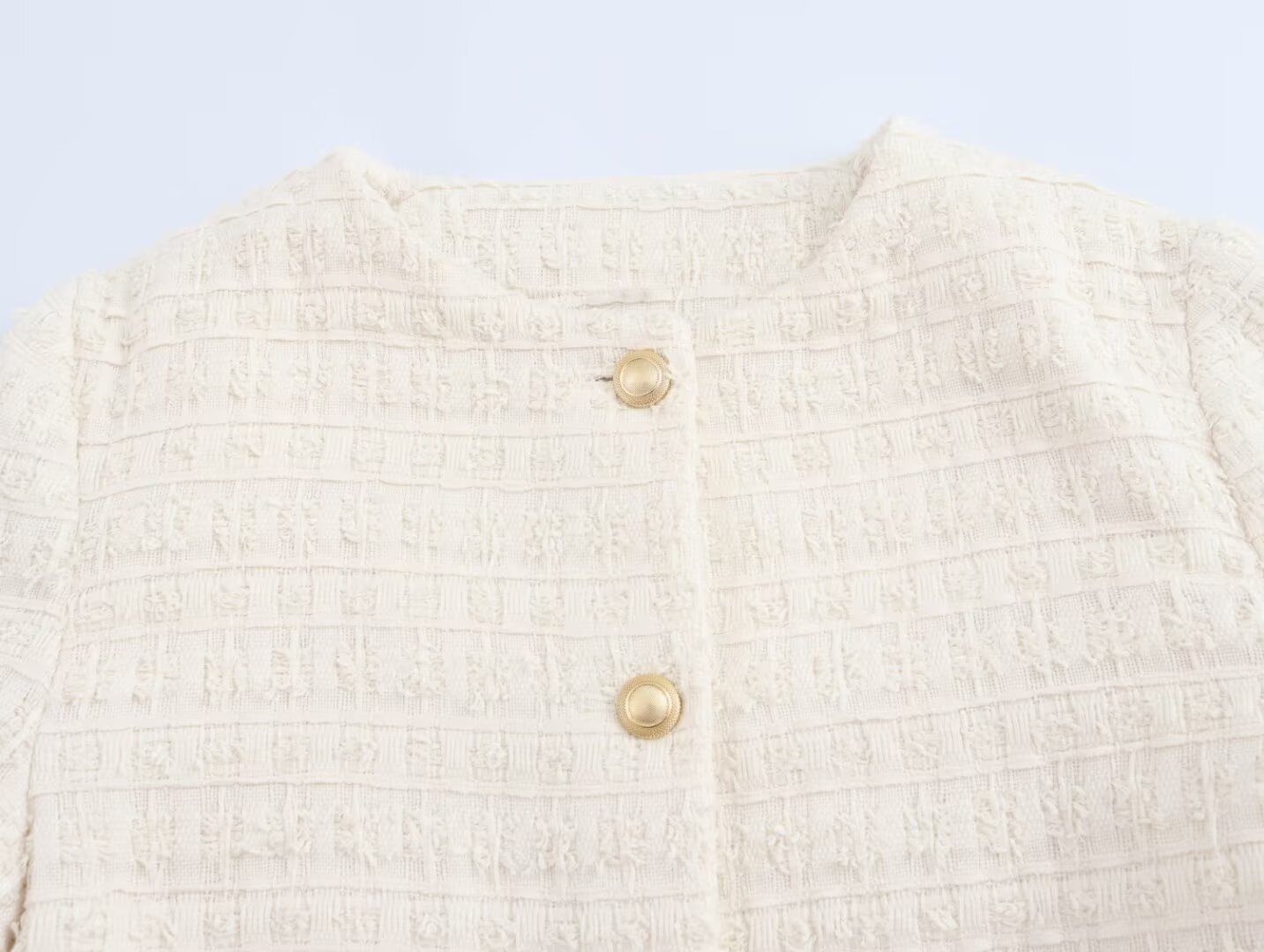 Women's clothing 2024 autumn and winter new style fashionable small fragrance coarse spinning short jacket_voghion.com