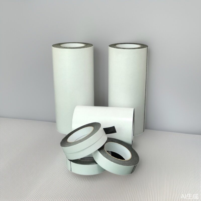 供应电脑绣花双面胶半成品带胶背胶高粘度耐用封边工业专用