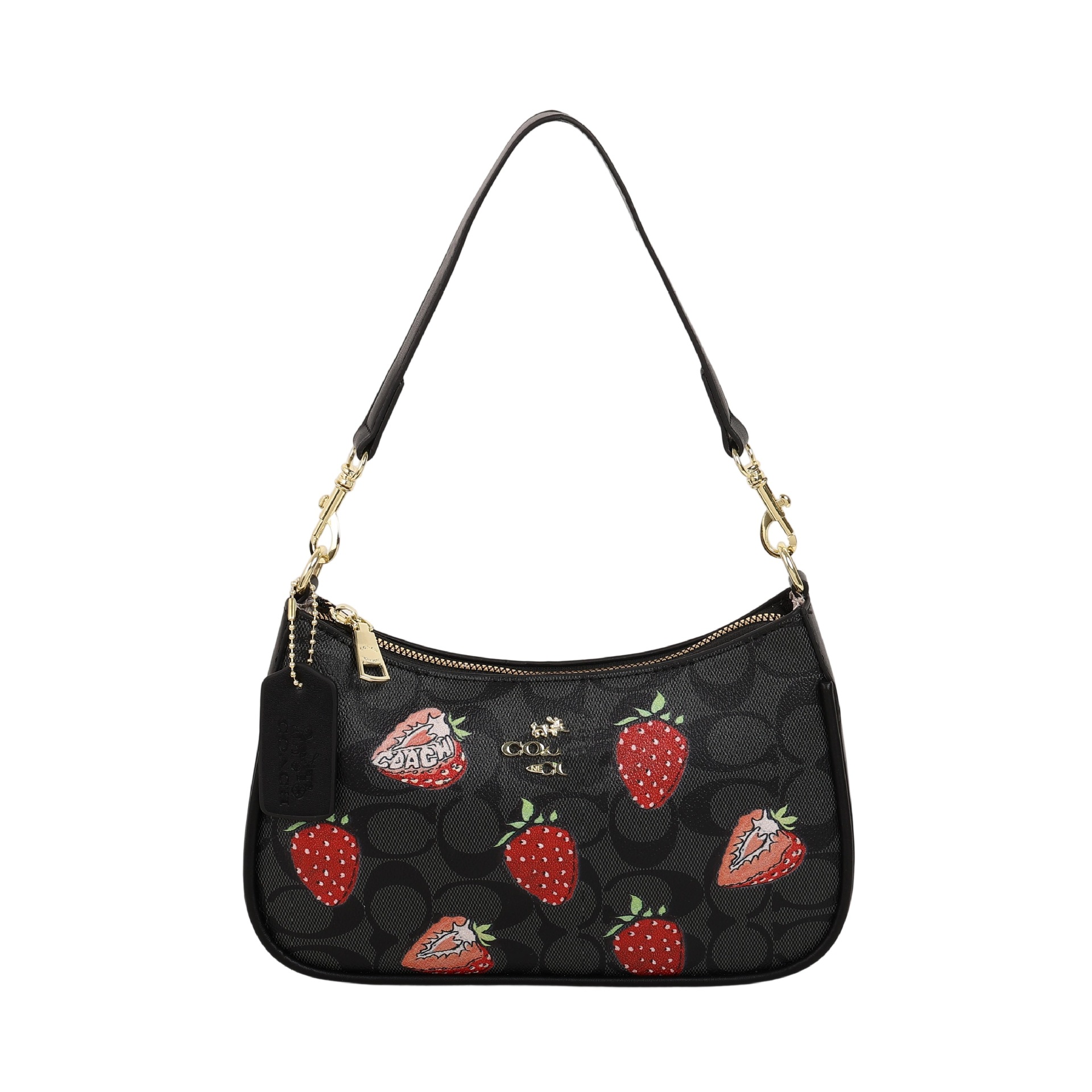 Cruce fronterizo Europa y los Estados Unidos comercio exterior 2025 nuevo Koujia brazalete de mano impresión de cereza dulce bolsa de hombro media luna