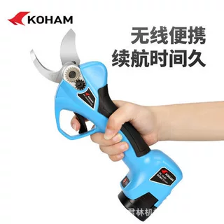 嘉航背负式电动剪果园苗圃电动修枝剪刀 轻松修剪40mm树枝省力剪