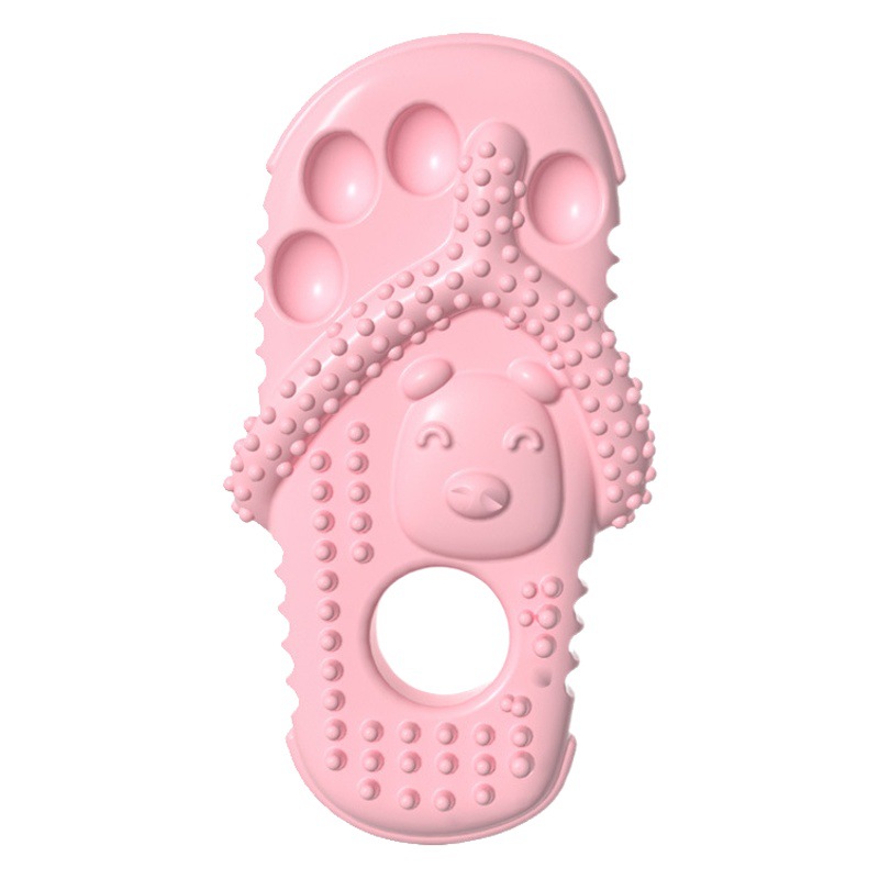 Transfronterizo perro mordedura de juguete zapatillas forma perro dientes molienda palo diente limpieza artefacto mordedura-resistente juguete para mascotas al por mayor