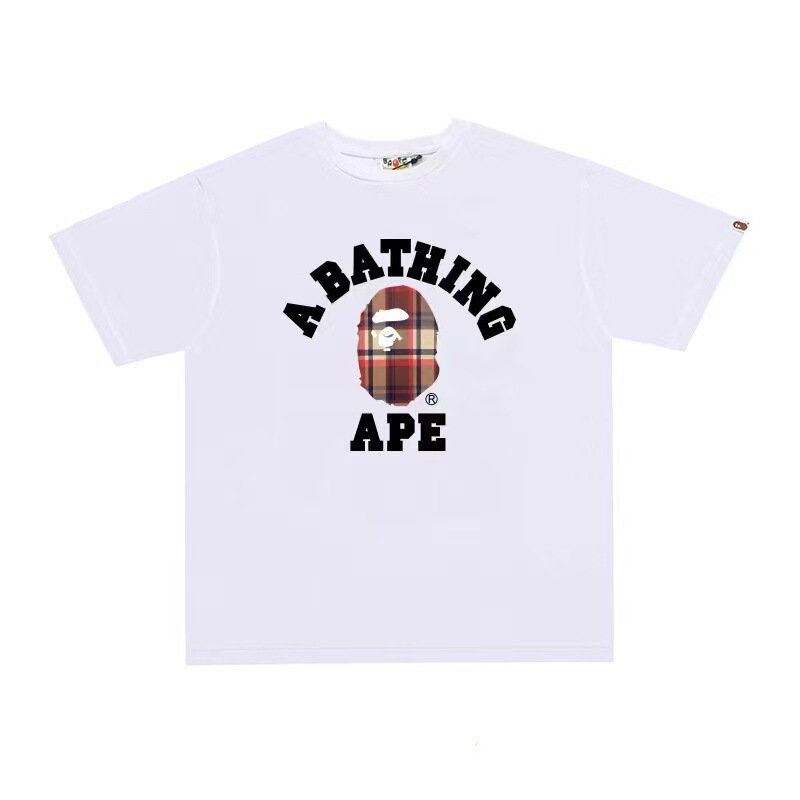 国境を越えた売れ筋BAPE X Miami International MIAMIジョイント漫画男女同型半袖スポーツTシャツトレンディブランド|undefined