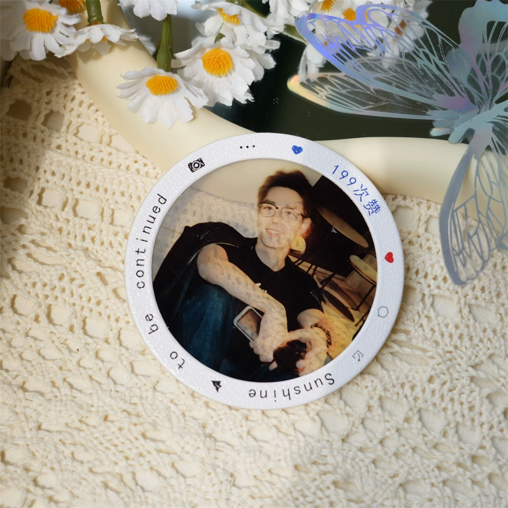 Круглая обратная пленка клип 135 кадр DIY Polaroid рамка прозрачная карта слайд положительная пленка отрицательная фоторамка