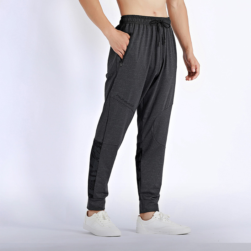 Pantalones deportivos de otoño e invierno para hombre, estampados, de fitness, informales, largos, de secado rápido, para dropshipping, venta caliente transfronteriza
