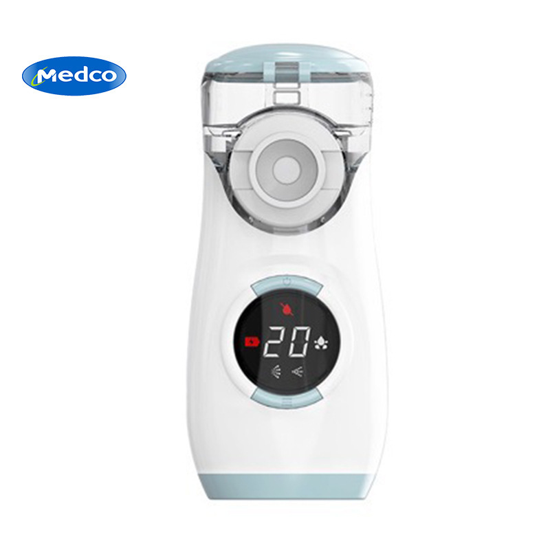 Cross-border exclusive MY-135 handheld nebulizer with English packaging, manually adjustable for children's use