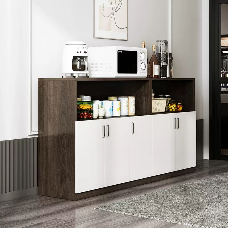 办公室文件柜简约现代移动柜子带轮分层文件收纳柜抽屉带锁储物柜