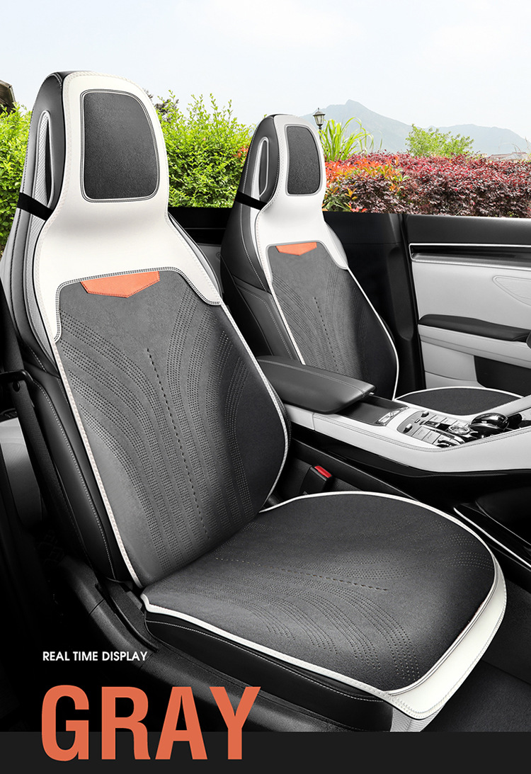 The New Suede Leather for the Ideal 2025 Model Is Suitable for All Ideal Car Saddle Pads for All Seasons and Is Available for Wholesale