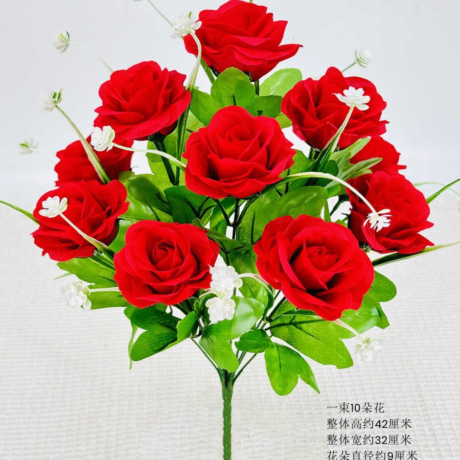 10 arcoíris rosas rojas puras