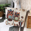 Ethnic shopping bag, capacious one-shoulder bag, suitable for import, ethnic style