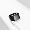 Brand accessory, glossy ring stainless steel, Amazon, simple and elegant design