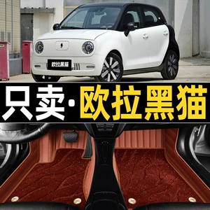 Great Wall Euler Black Cat 19/2022/2021 üçün dəri avtomobil döşəmə dəsti