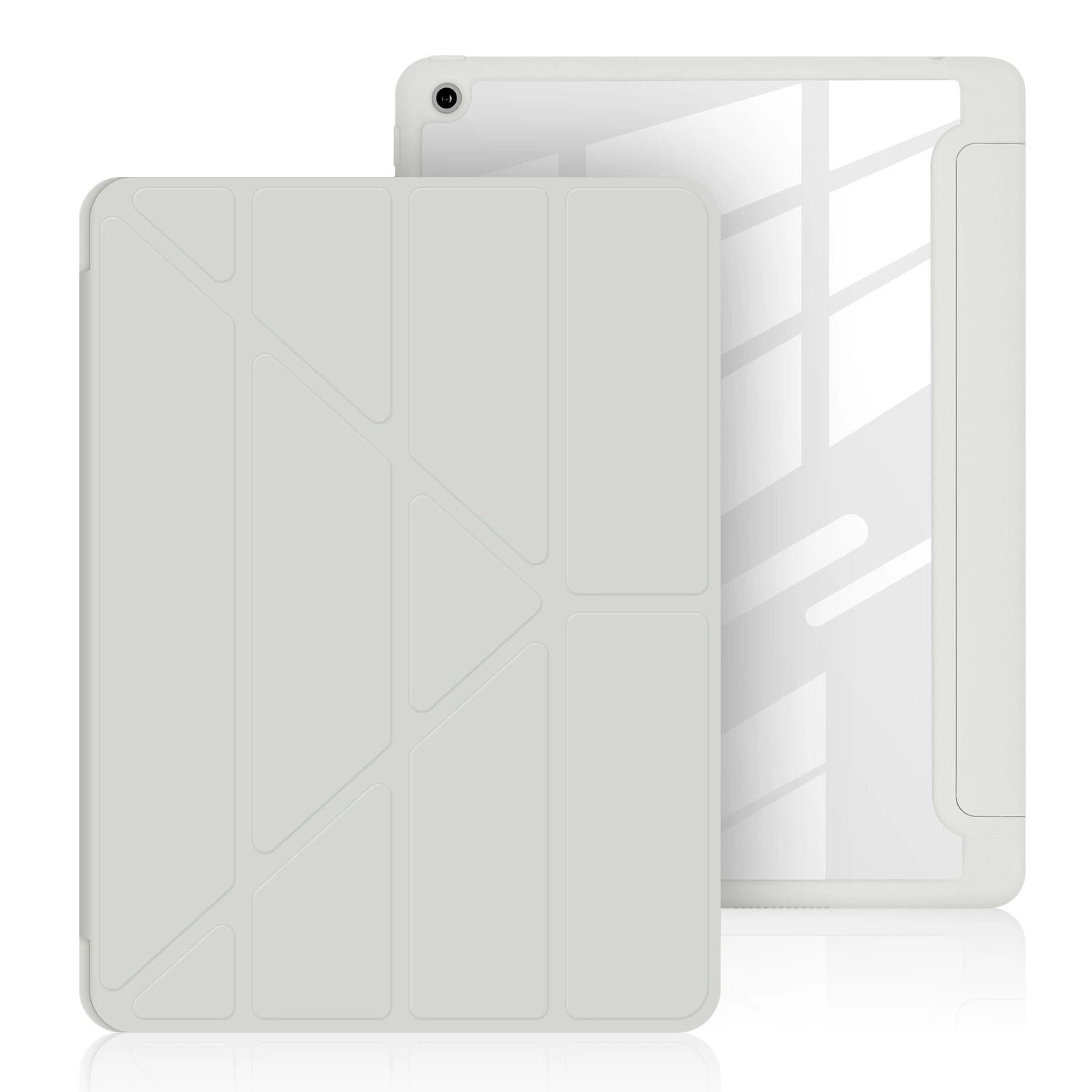 Подходит для iPad 10.9, акриловый Y-образный складной защитный чехол, 10.2 слот для стилуса, мягкий кожаный чехол для Pro 11/12.9