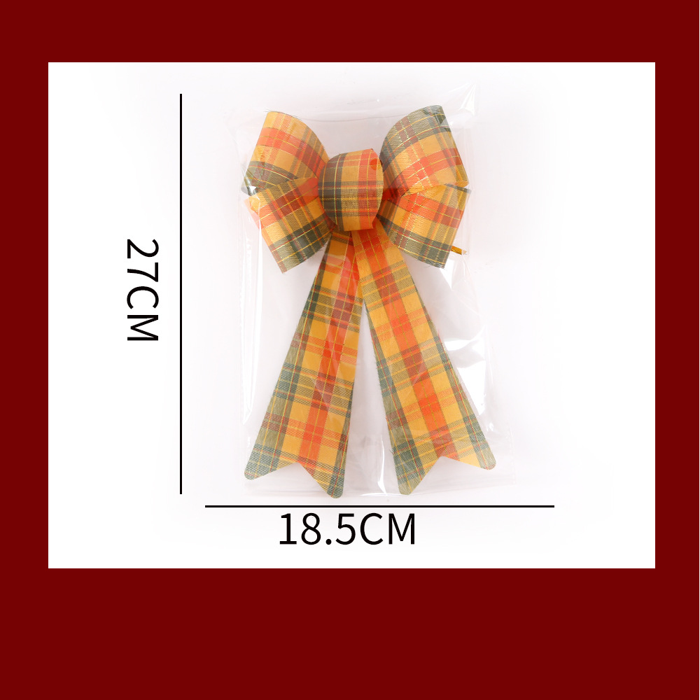 Weihnachtsbogen Trompete PVC Hahnentritt Weihnachtsbaum Dekoration Erkerfenster Mall Urlaub Atmosphäre Layout_voghion.com