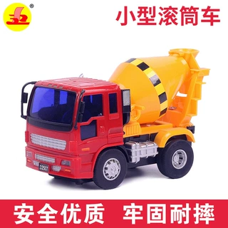 力利儿童玩具车惯性滑行小型工程车搅拌车模型滚筒车男孩宝宝