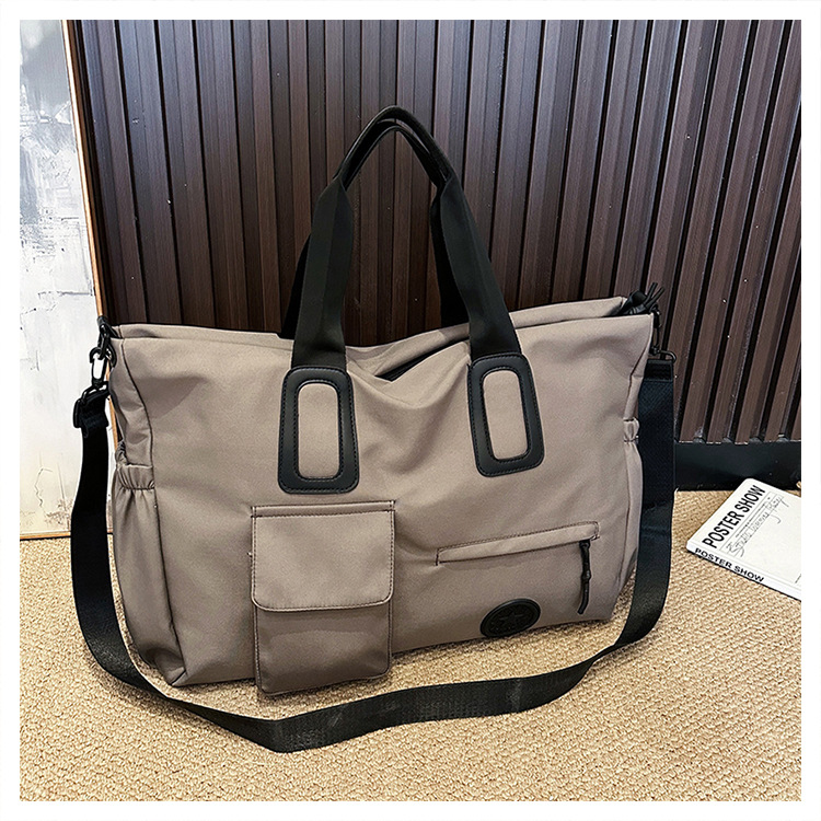 大容量の短距離旅行バッグ、軽量収納フィットネスバッグ、スポーツ軽量ショルダーバッグ、女性用カジュアルで多用途なハンドバッグ