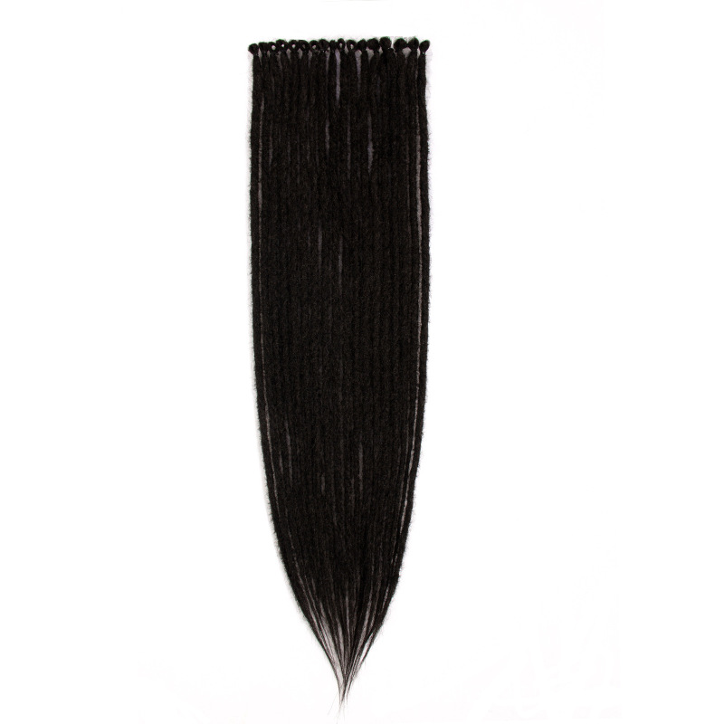 Amazon Tem Xiyin ホットセールドレッドヘアヨーロッパとアメリカの白人黒人ドレッドヘアかぎ針編みヘアウィッグ|undefined