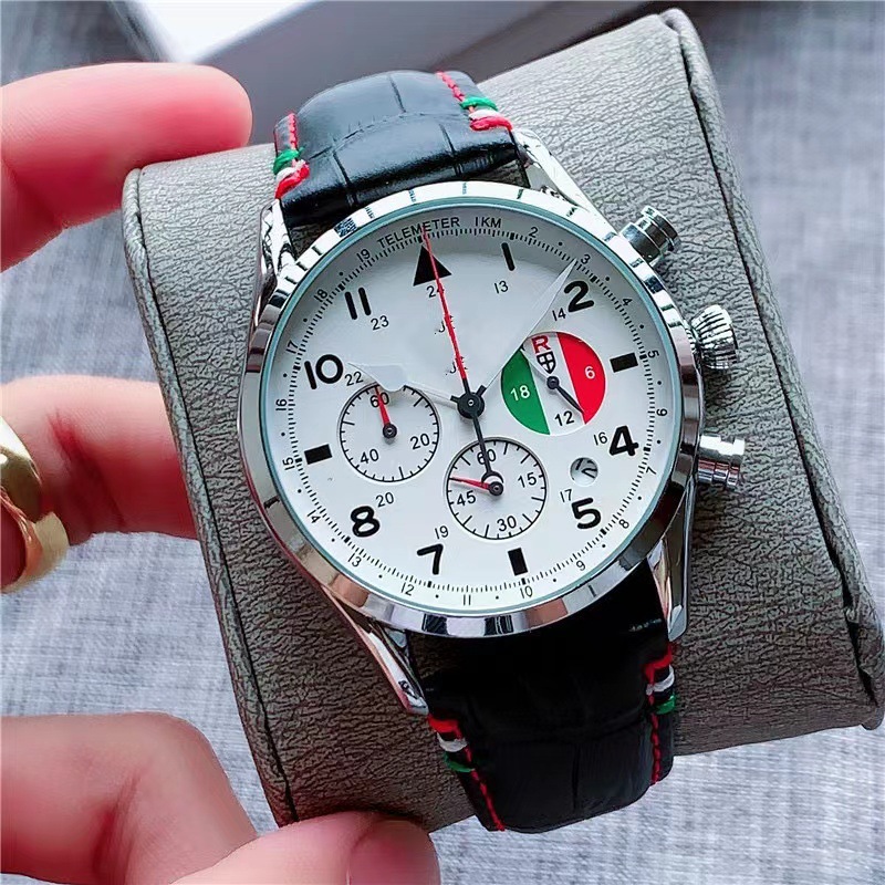 Cross-Border E-Commerce Popular Finishing Brand Multi-Functional Six-Hand Quartz Men's Fashion Business Quartz Watch