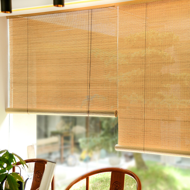 Tea Room Living Room Bamboo Curtain Roller Curtain Japanese Style Partition Retro Home Door Curtain Balcony Decorative Lifting Shading Bamboo Curtain Tea Room Living Room Bamboo Curtain Roller Curtain Japanese Style Partition Retro Home Door Curtain Balcony Decorative Lifting Shading Bamboo Curtain