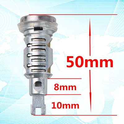 Car lock milling 1 lock head 2 key